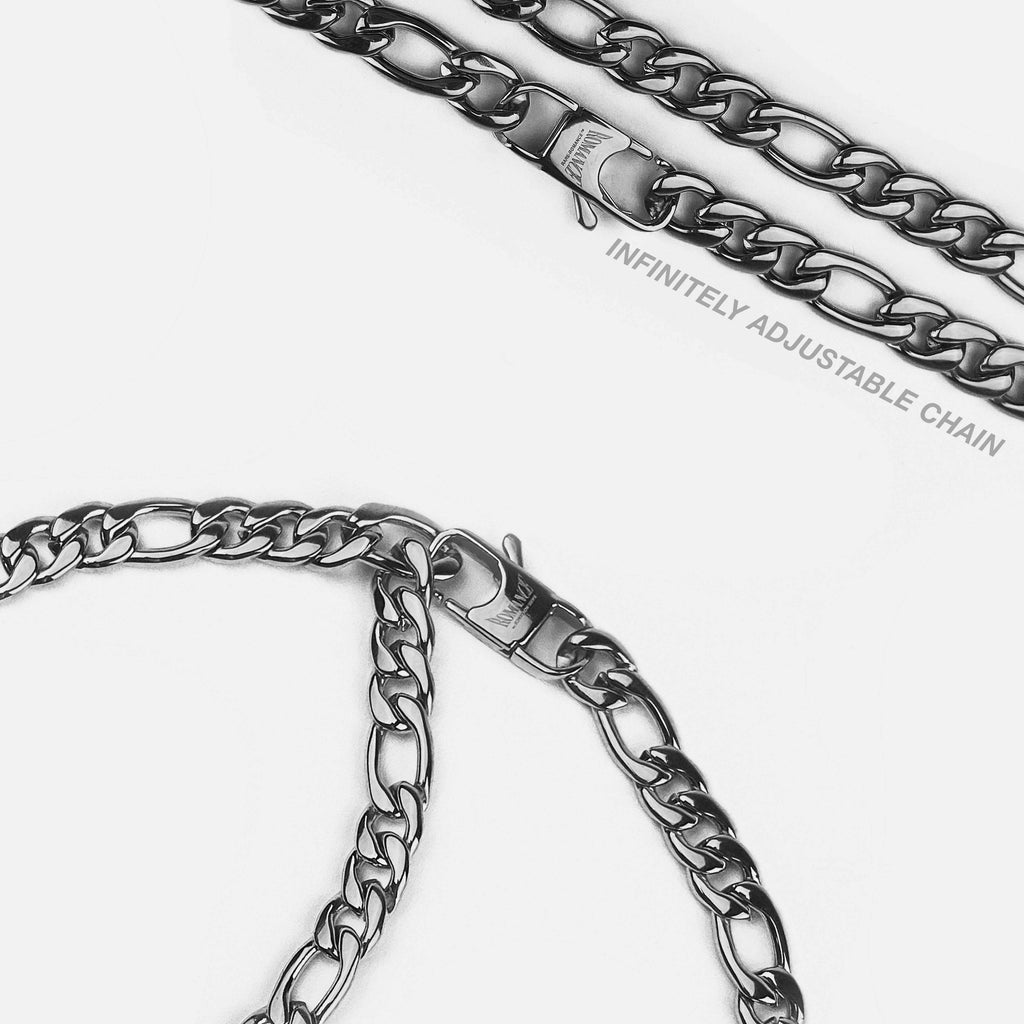 DUAL ROMANCE FIGARO RARE-ROMANCE™️ RARE-ROMANCEJewelry - Jewelry - Fashion - silver - gold - necklace - pendant  - chain - choker 