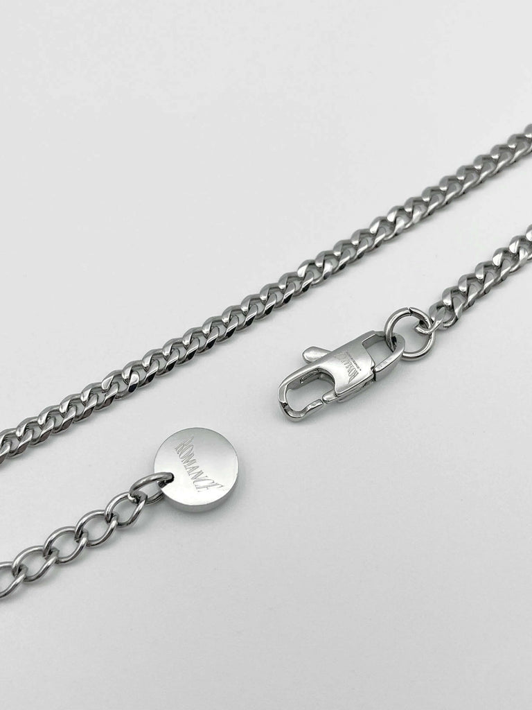 CUBAN NECKLACE RARE-ROMANCE™️ RARE-ROMANCEJewelry - Jewelry - Fashion - silver - gold - necklace - pendant  - chain - choker 
