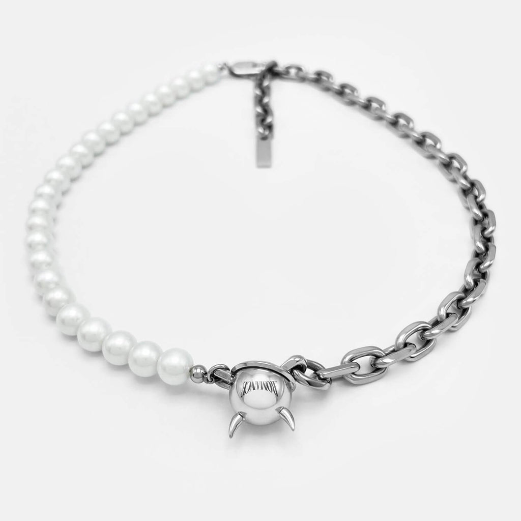 MIXED EMOTIONS PEARL NECKLACE - RARE-ROMANCE