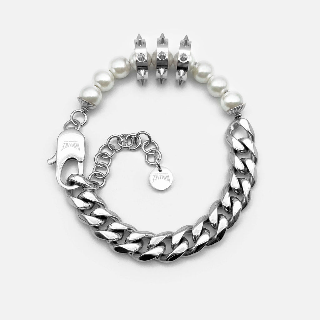 MICRO SPIKE PEARL BRACELET RARE-ROMANCE™️ RARE-ROMANCEJewelry - Jewelry - Fashion - silver - gold - necklace - pendant  - chain - choker 