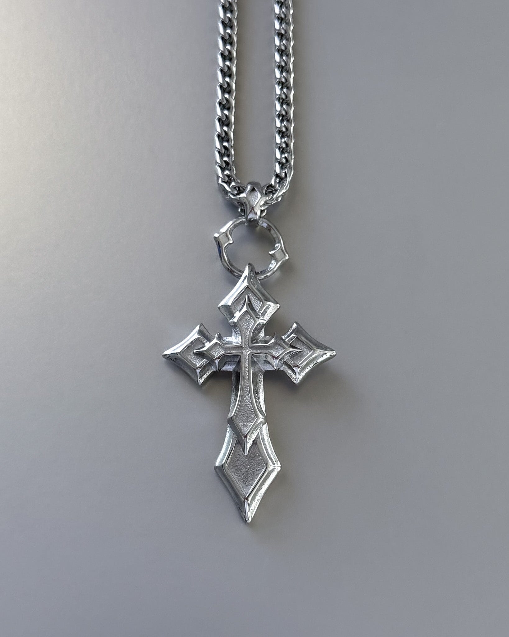 ETERNAL DUAL CROSS NECKLACE – RARE-ROMANCE