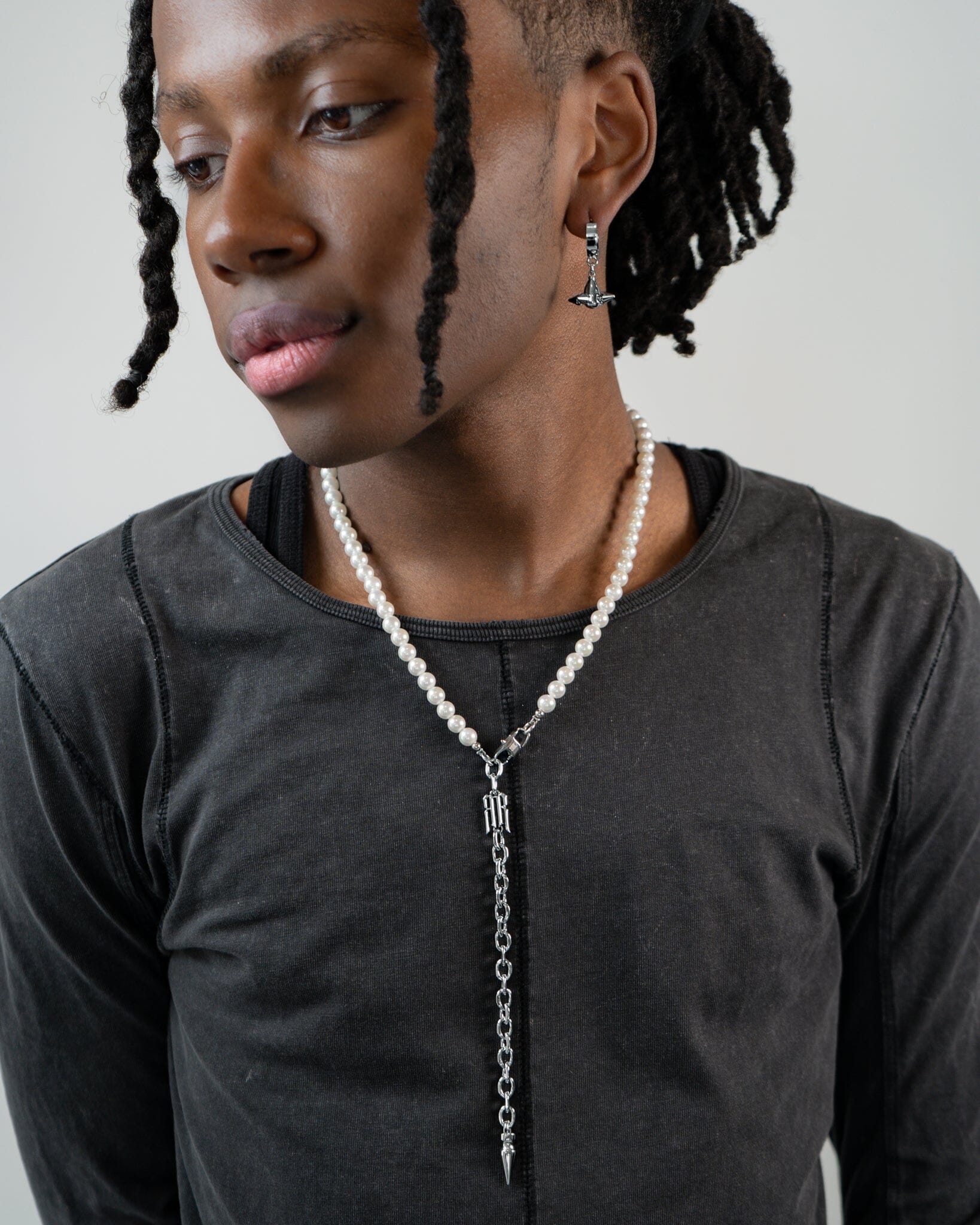 Spike Pearl Chain | RARE-ROMANCE™