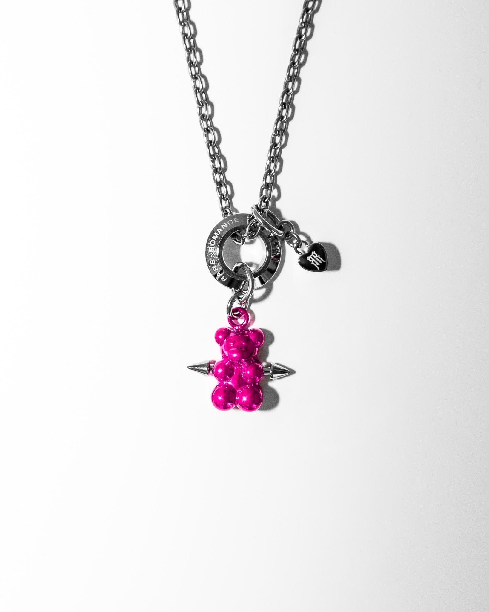 PIERCED GUMMY BEAR NECKLACE - RARE-ROMANCE
