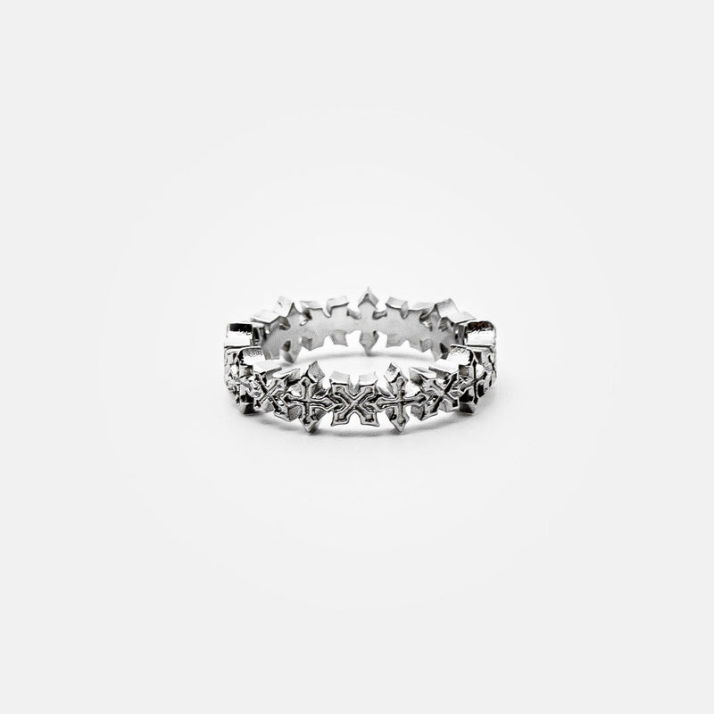 ETERNAL CROSS BAND RING