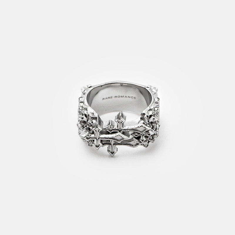 GRAVEYARD CROSS RING