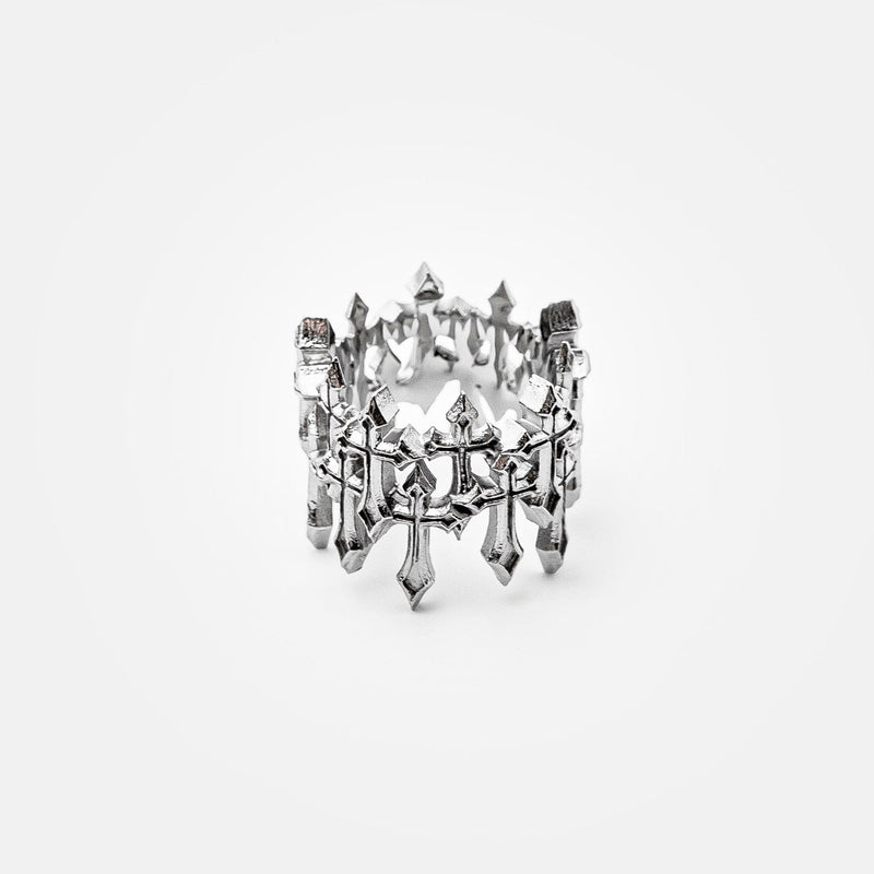 INFINITY CROSS RING