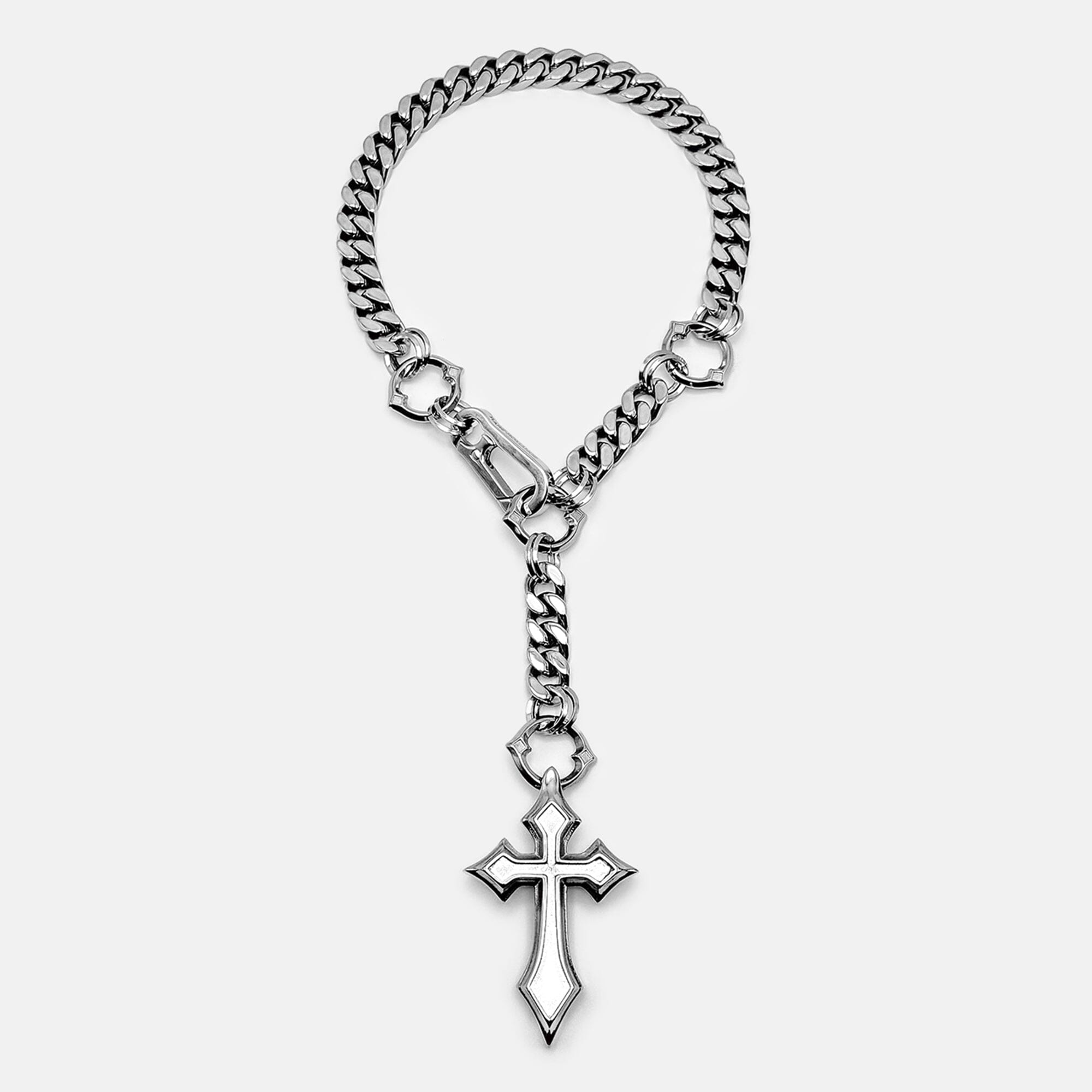 TRIPLE CROSS NECKLACE – RARE-ROMANCE