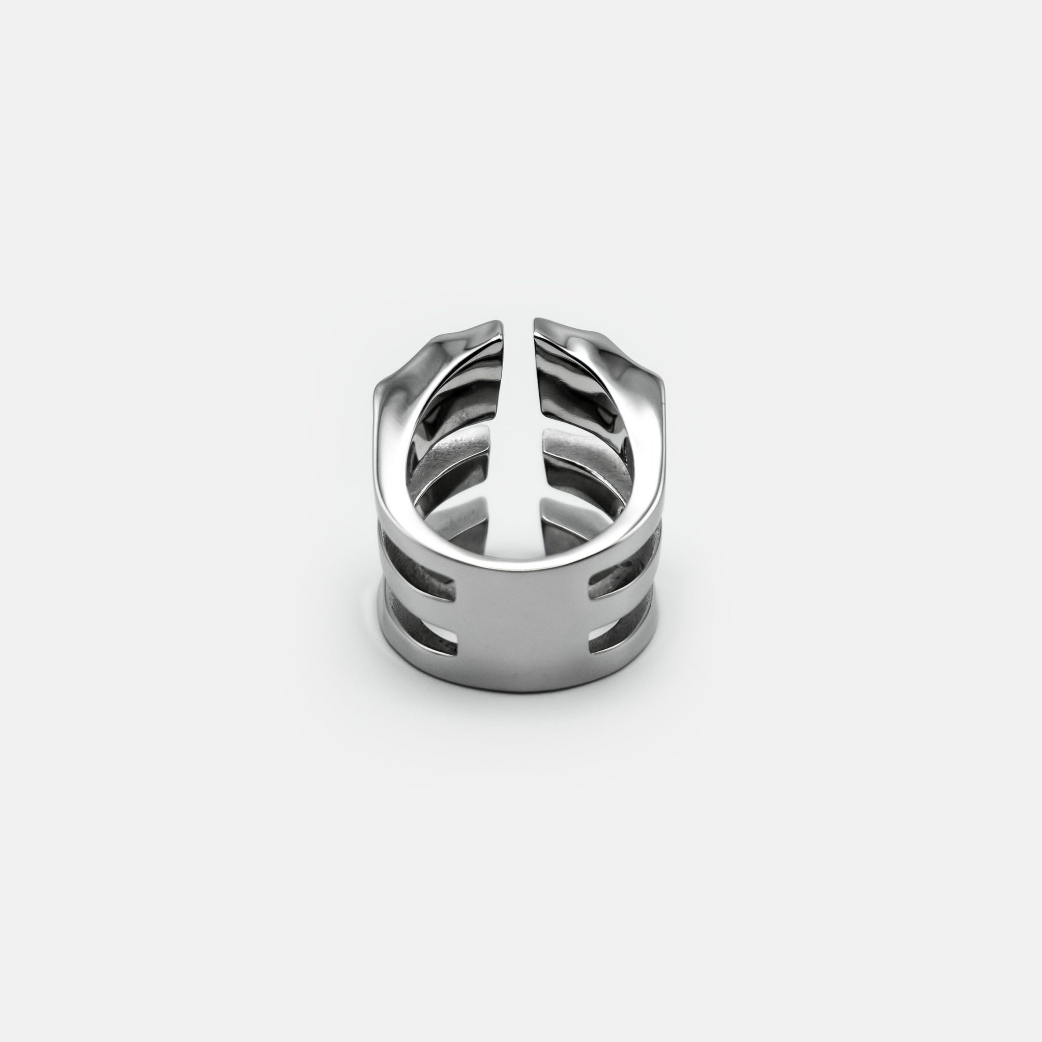 Caged Exo-Armour Ring | RARE-ROMANCE™