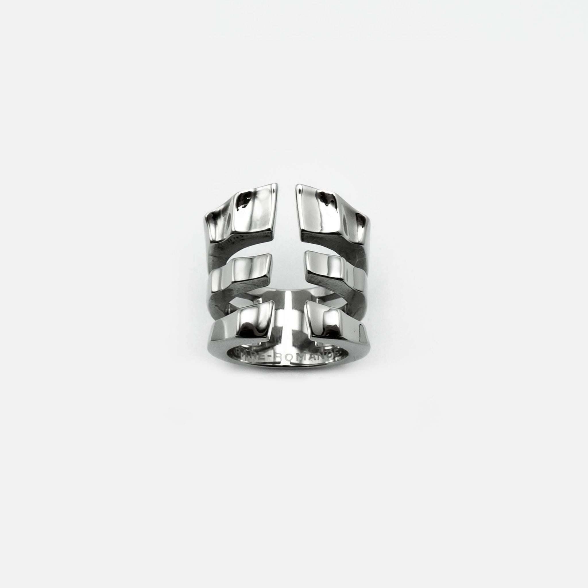 Caged Exo-Armour Ring | RARE-ROMANCE™