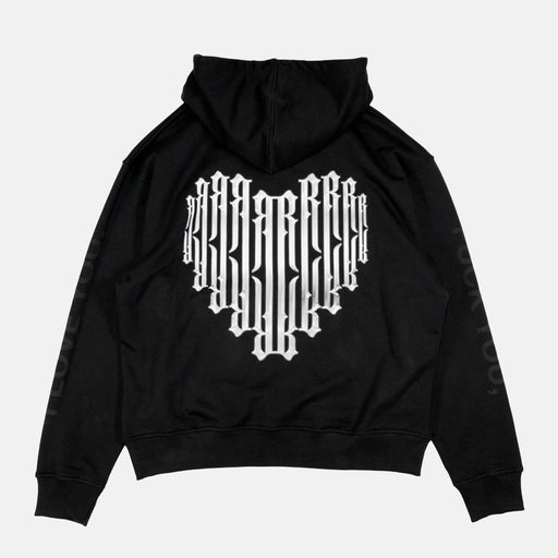 RR METAL HEART HOODIE - RARE-ROMANCE