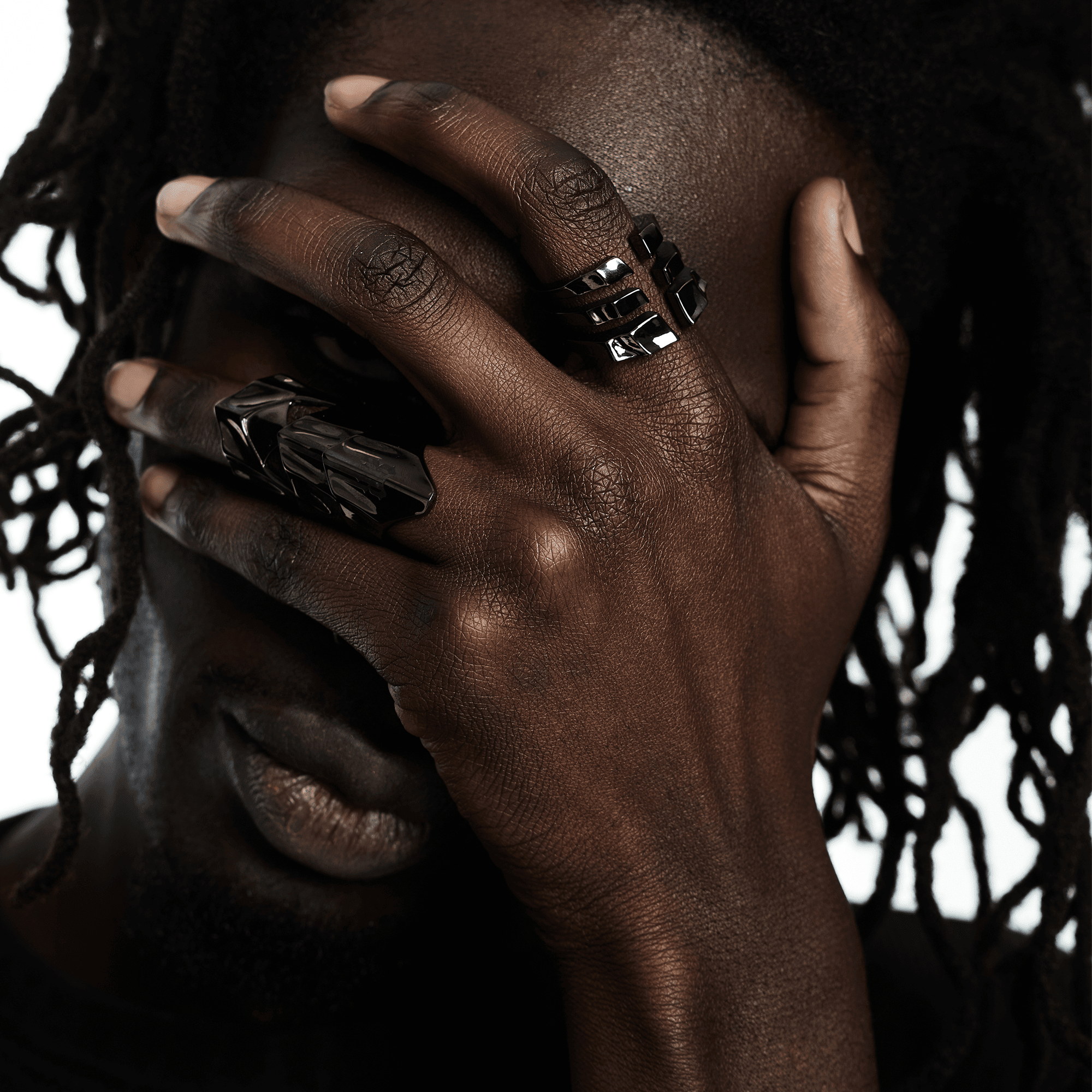 Caged Exo-Armour Ring | RARE-ROMANCE™