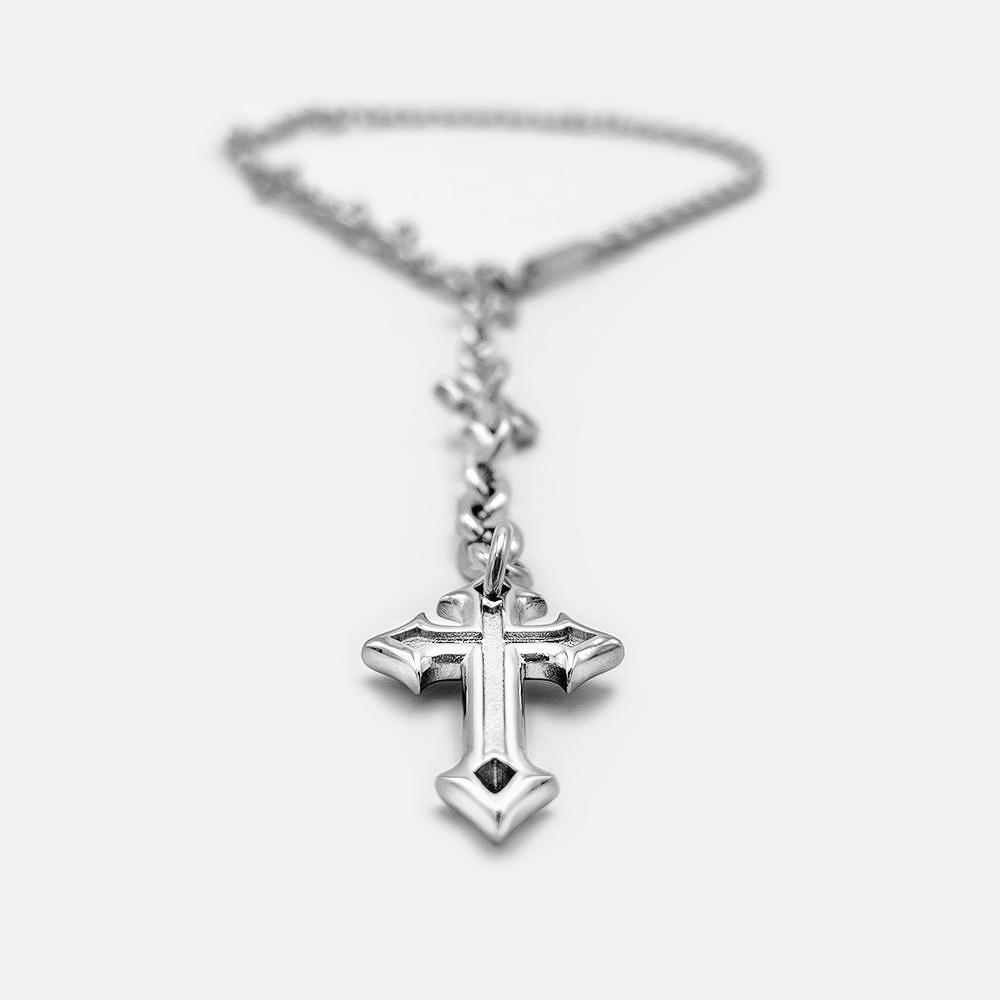 日本未発売♪ RAREROMANCE Extruded Cross Chain ネックレス Extruded Cross chain/ choker | RARE-ROMANCE™