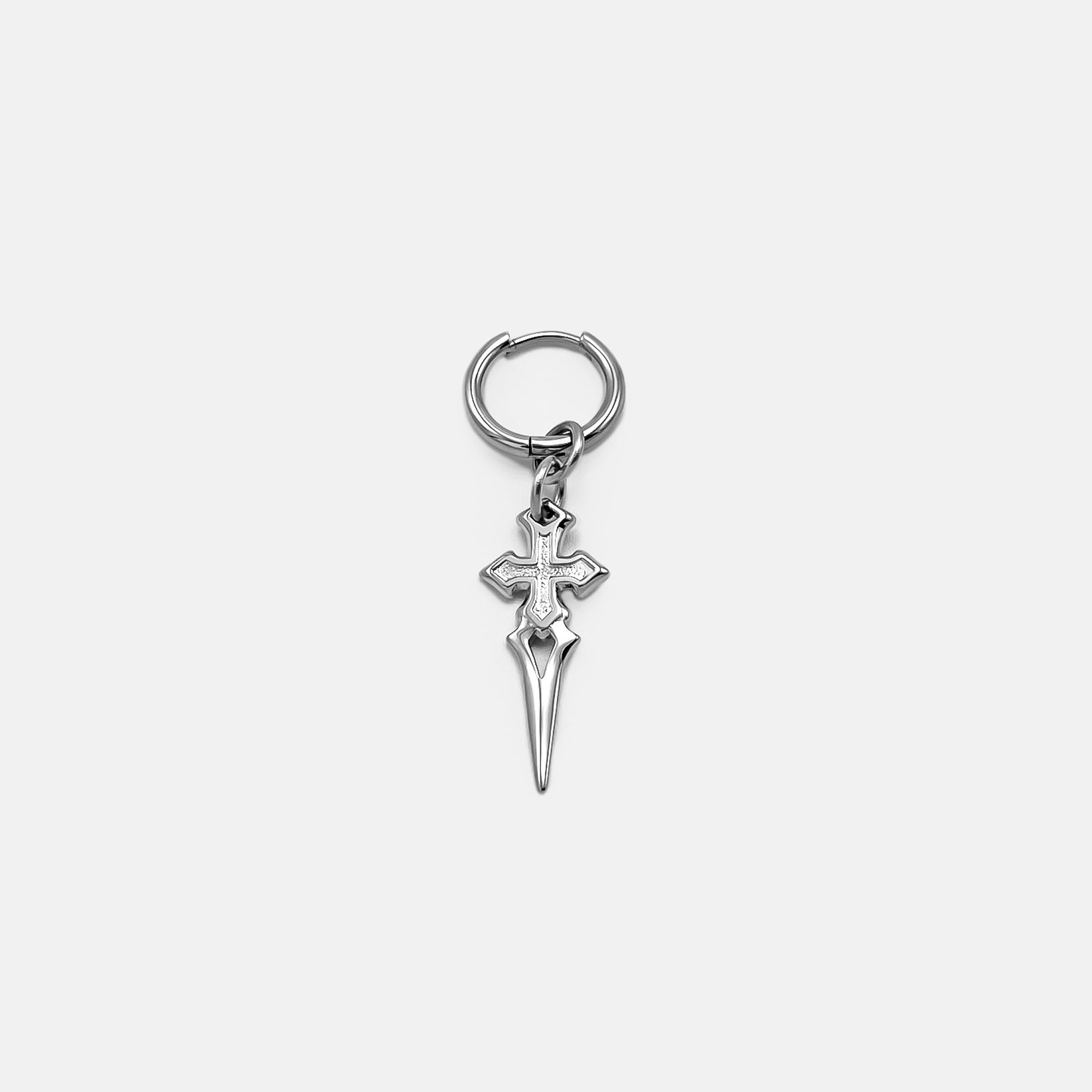 日本未発売 RAREROMANCE / SWORD HEART NECKLACE HeartCharmCubanChain_0029_Dagg