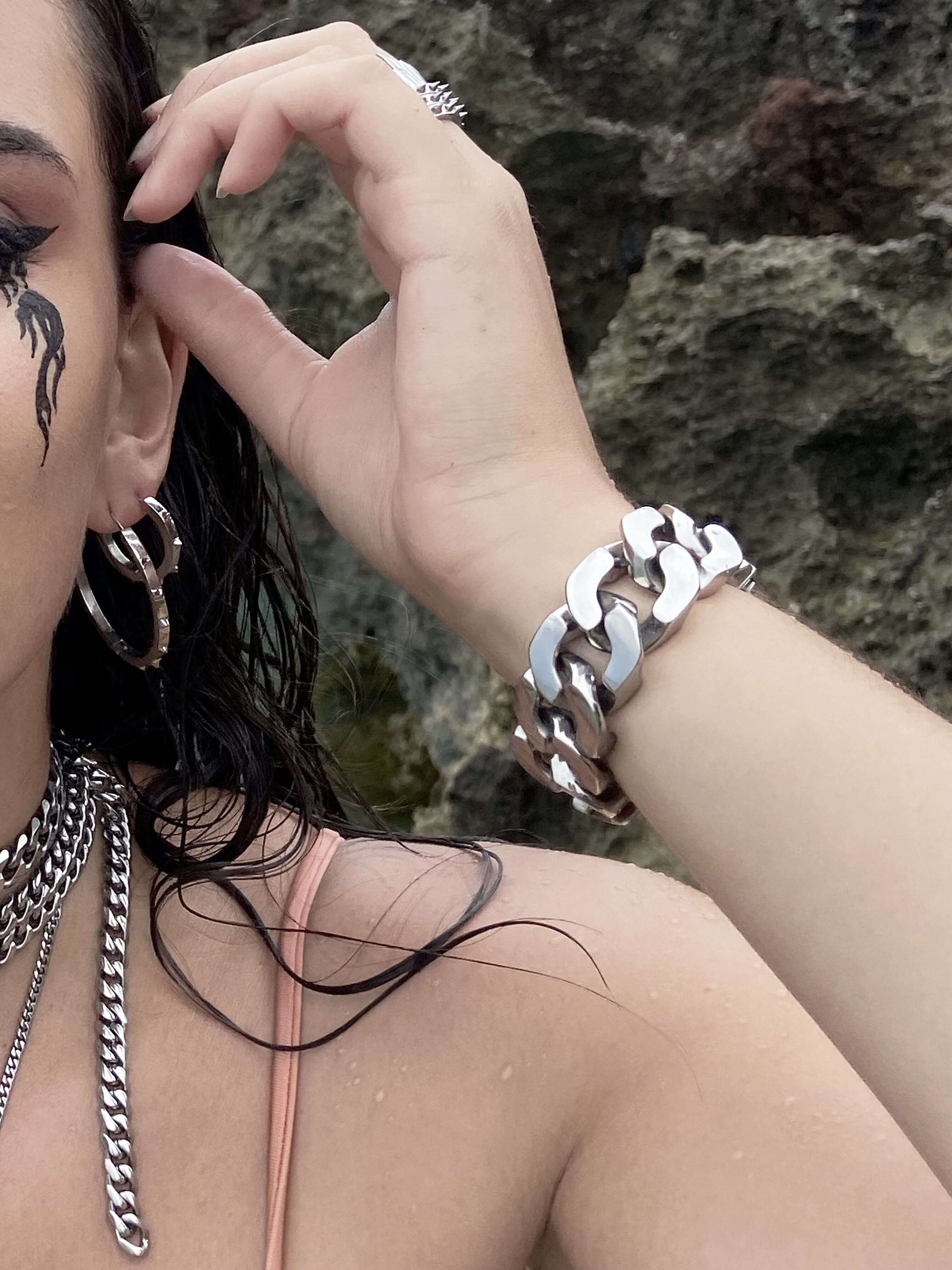 Chunky Cuban bracelet | RARE-ROMANCE™