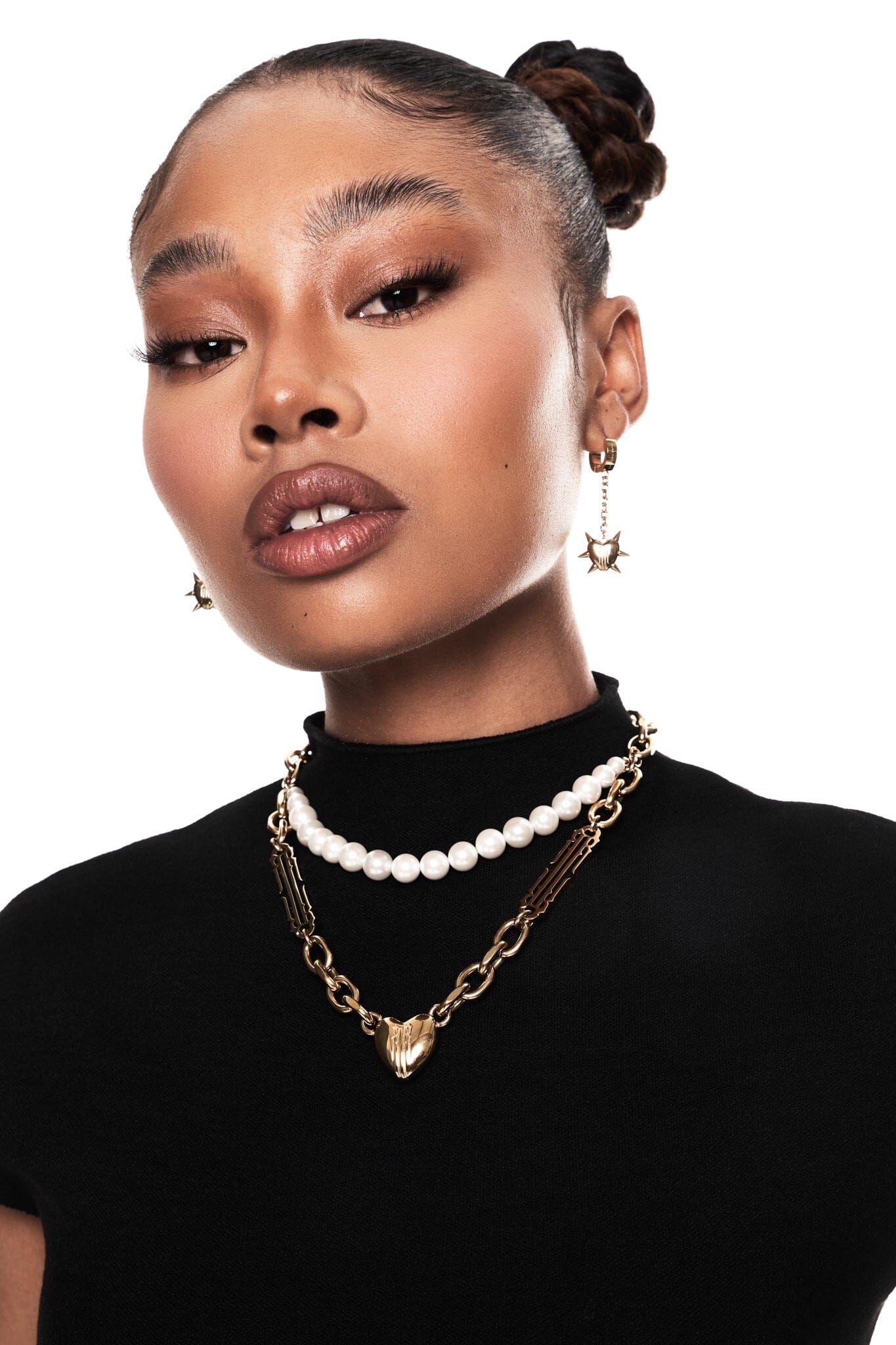 日本未発売 RAREROMANCE / HEART STATEMENT PEARL CHAIN Heart Statement Pearl Chain | RARE-ROMANCE™