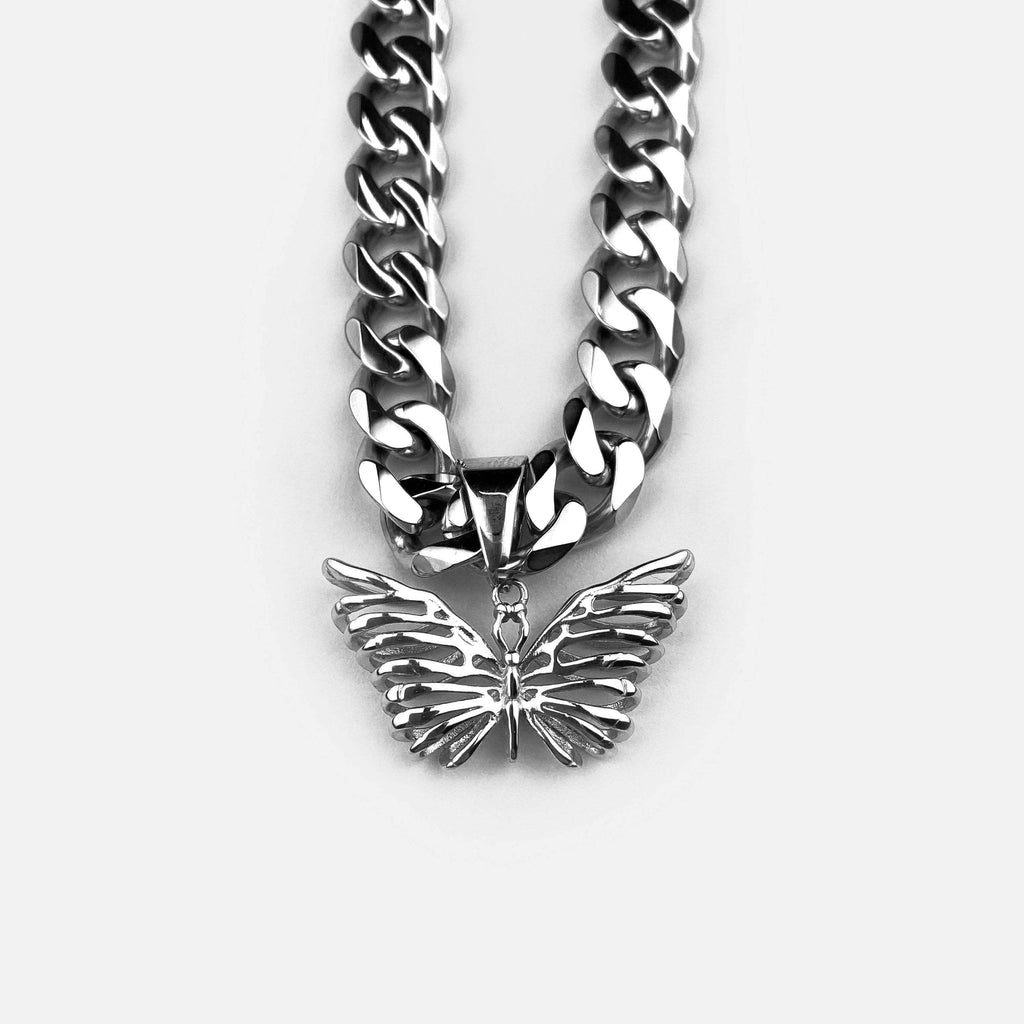 DIED LIT BUTTERFLY 2.0 EXTRA HEAVY CUBAN CHAIN - RARE-ROMANCE