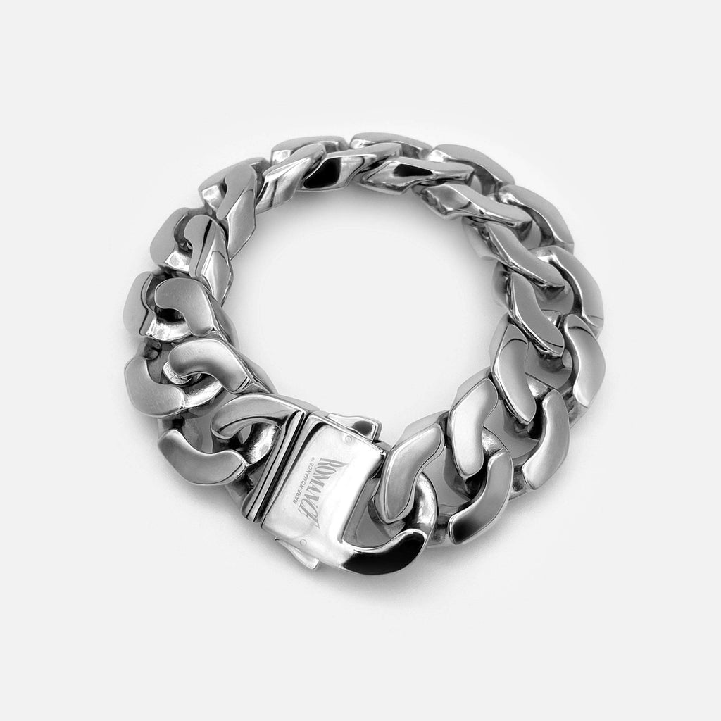 CHUNKY CUBAN BRACELET RARE-ROMANCE™️ RARE-ROMANCEJewelry - Jewelry - Fashion - silver - gold - necklace - pendant  - chain - choker 