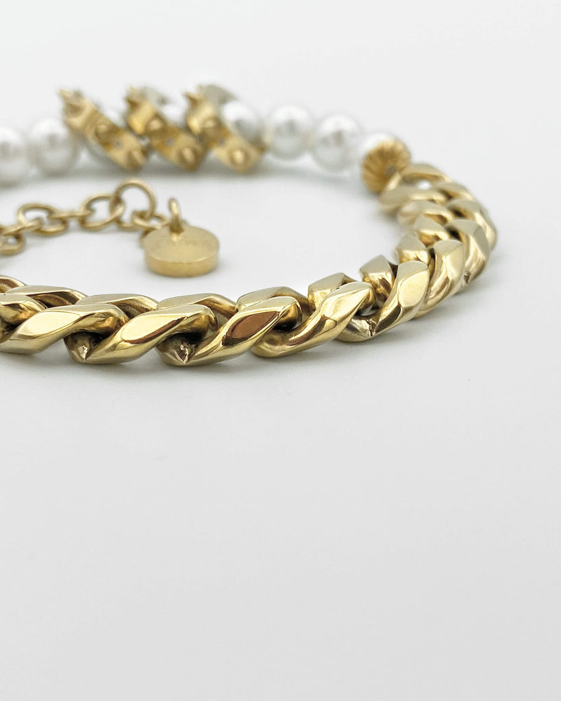 MICRO SPIKE PEARL BRACELET RARE-ROMANCE™️ RARE-ROMANCEJewelry - Jewelry - Fashion - silver - gold - necklace - pendant  - chain - choker 