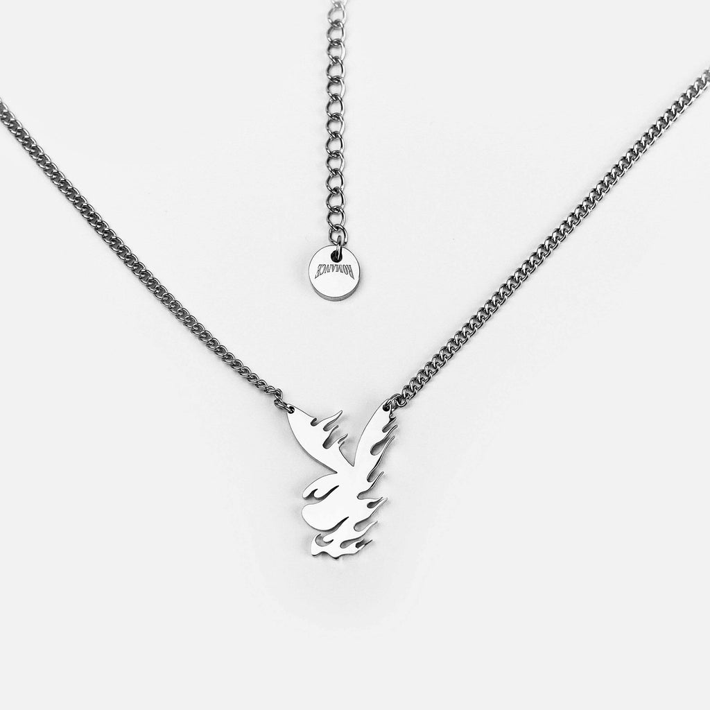 FLAMEBOI BUNNY NECKLACE RARE-ROMANCE™️ RARE-ROMANCEJewelry - Jewelry - Fashion - silver - gold - necklace - pendant  - chain - choker 