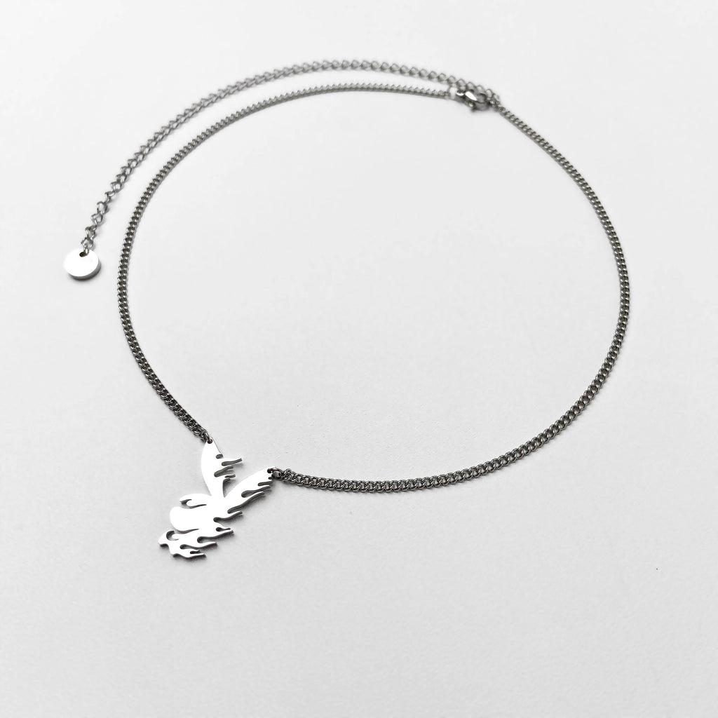 FLAMEBOI BUNNY NECKLACE RARE-ROMANCE™️ RARE-ROMANCEJewelry - Jewelry - Fashion - silver - gold - necklace - pendant  - chain - choker 