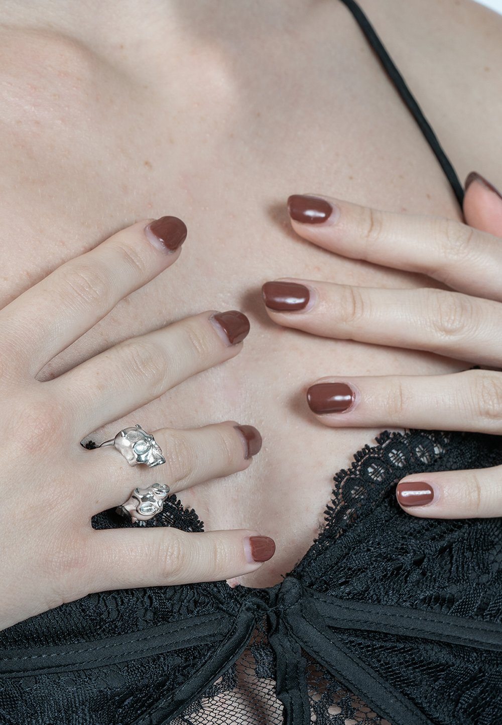 Double Demon Skull Ring | RARE-ROMANCE™