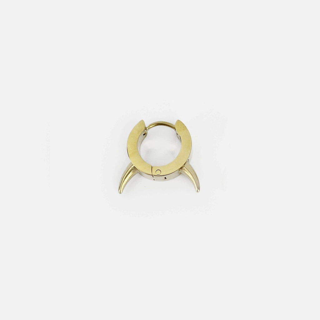 HORN HOOP EARRING RARE-ROMANCE™️ RARE-ROMANCEJewelry - Jewelry - Fashion - silver - gold - necklace - pendant  - chain - choker 