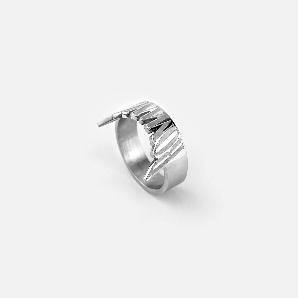 INVERTED ROMANCE RING RARE-ROMANCE™️ RARE-ROMANCEJewelry - Jewelry - Fashion - silver - gold - necklace - pendant  - chain - choker 