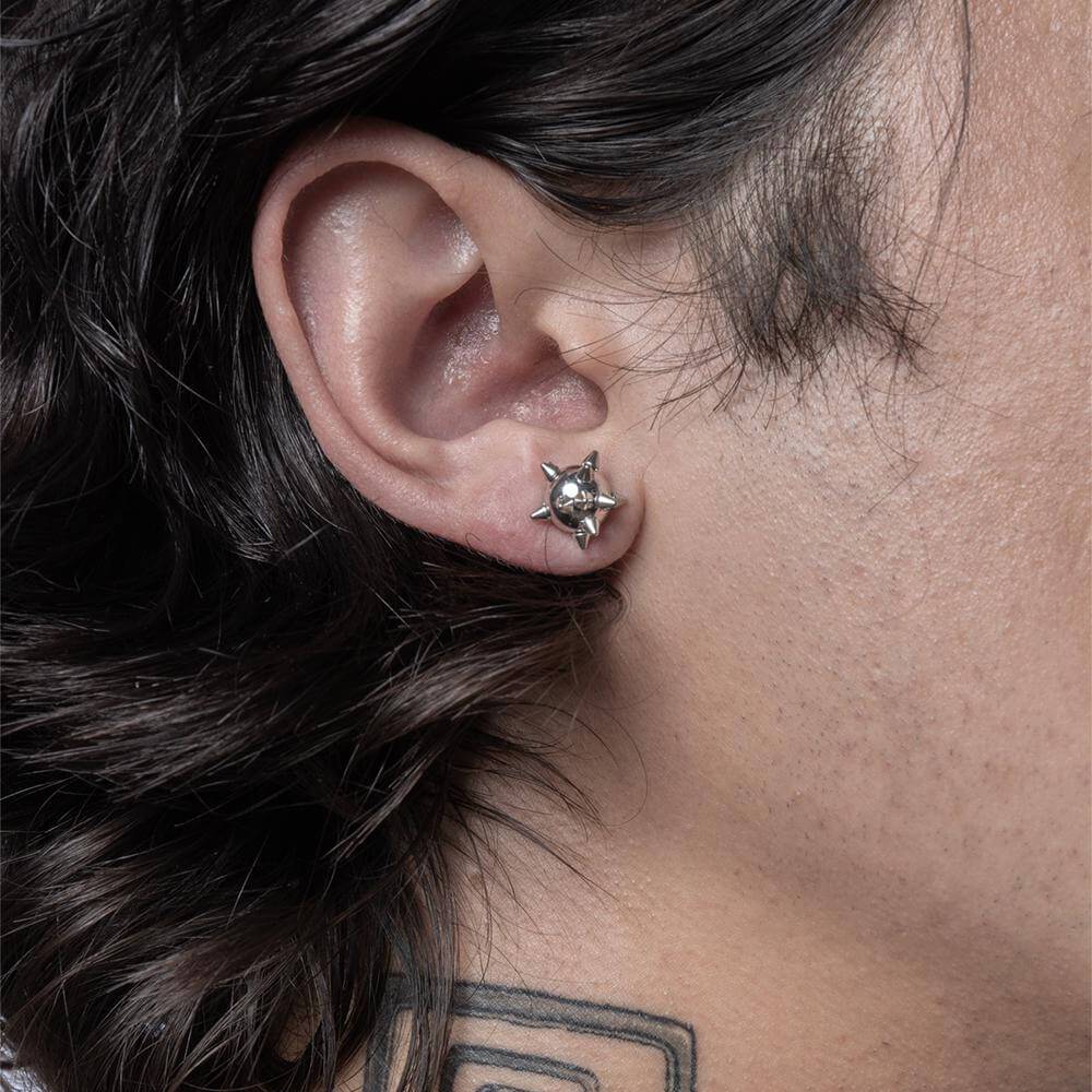 Spike ball stud earring RARE ROMANCE