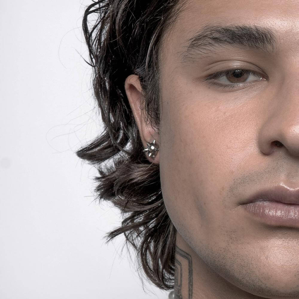 Spike ball stud earring RARE-ROMANCE™ - Main Image