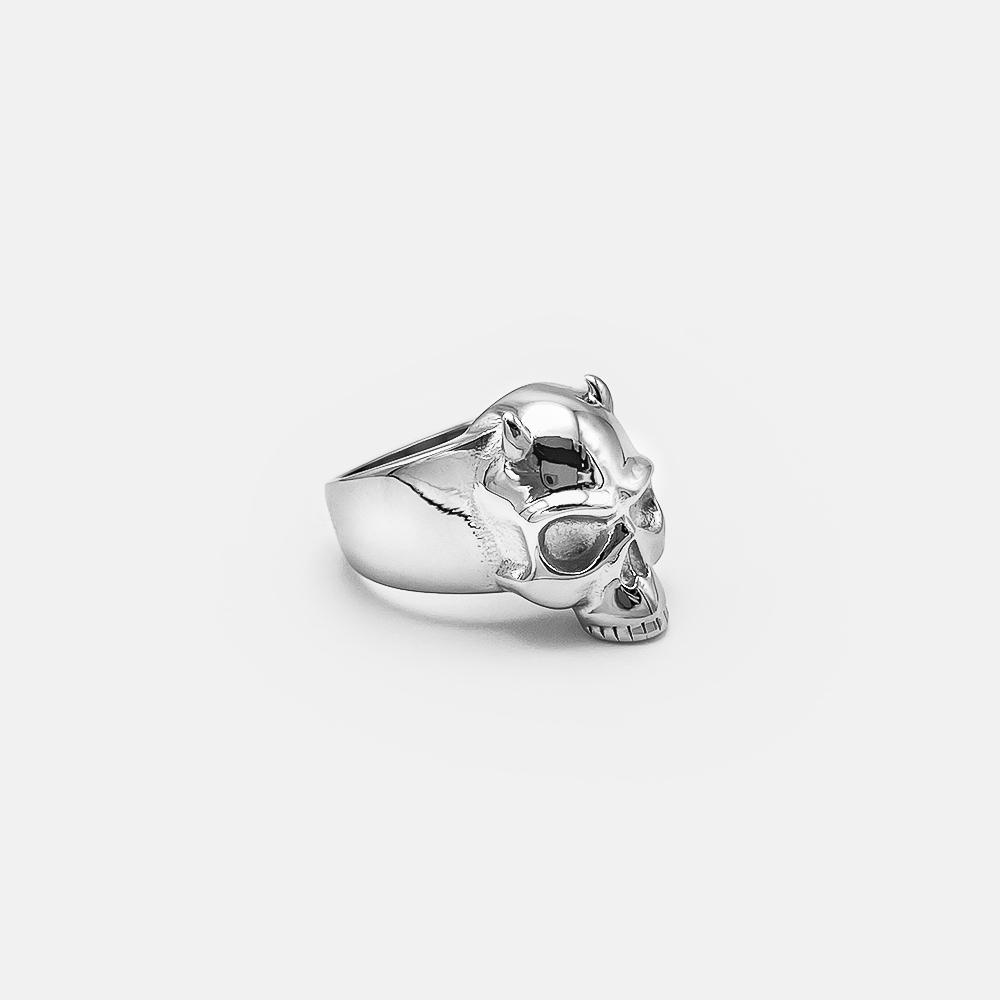 Anillo de calavera de demonio ROMANCE RARE™ RAREROMANCE