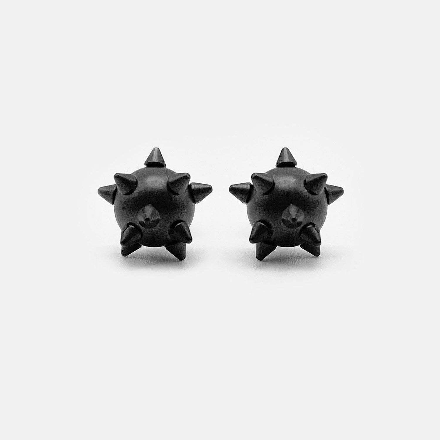 3色展開♪ RAREROMANCE Spike Ball Stud Earring ペア spikeball_stud_2black_0008_spi