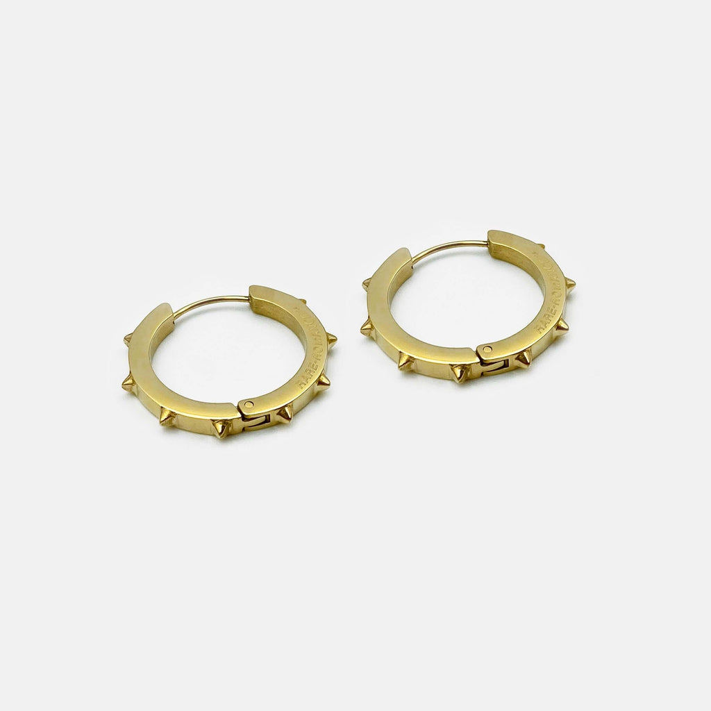 SPIKE HOOP EARRING MEDIUM RARE-ROMANCE™️ RARE-ROMANCEJewelry - Jewelry - Fashion - silver - gold - necklace - pendant  - chain - choker 
