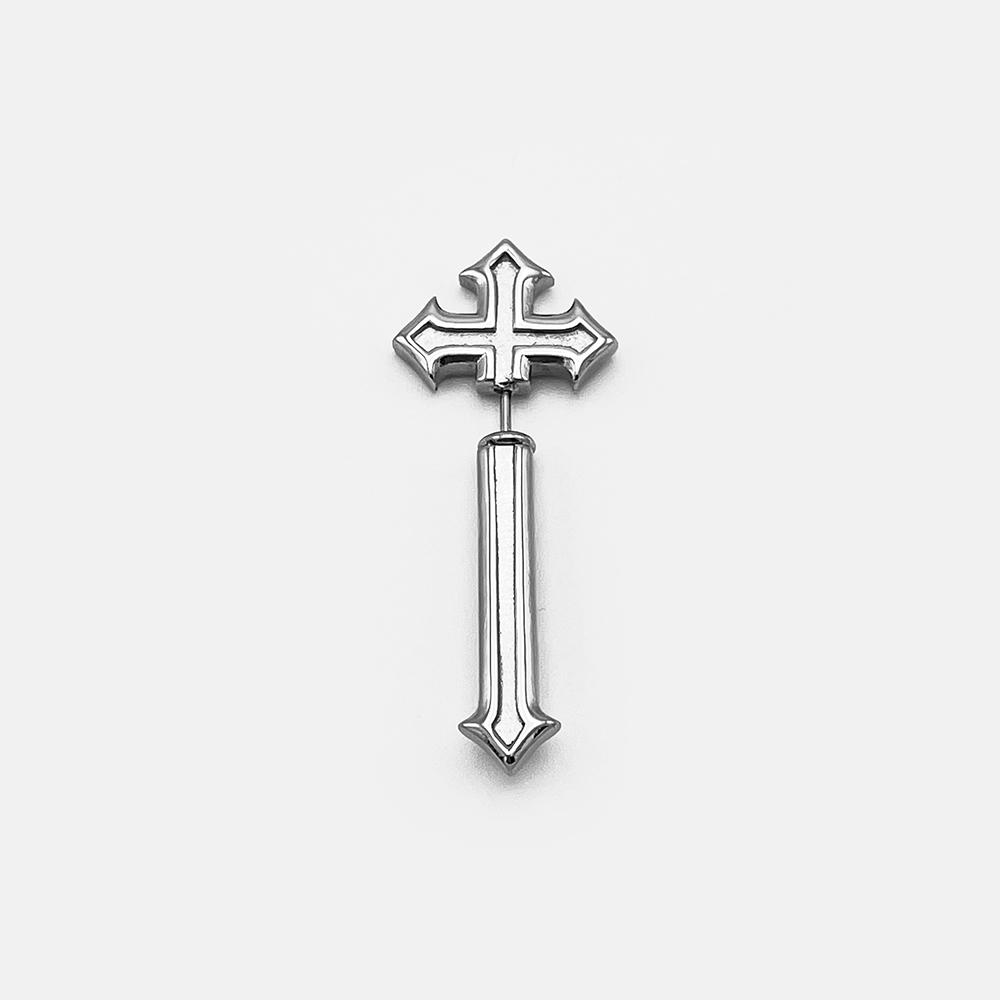 日本未発売 RAREROMANCE Strikethrough Cross Earring ペア Strikethrough Cross earring | RARE-ROMANCE™